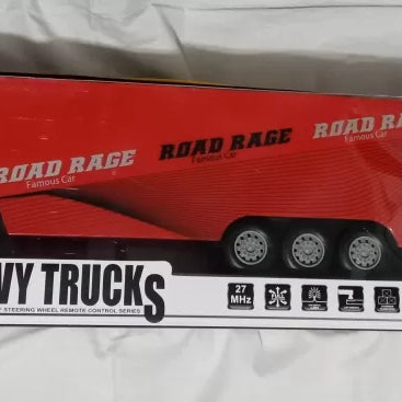 Big 49cm Road Rage Heavy Truck- Steering wheel RC - Rechargeable Battery