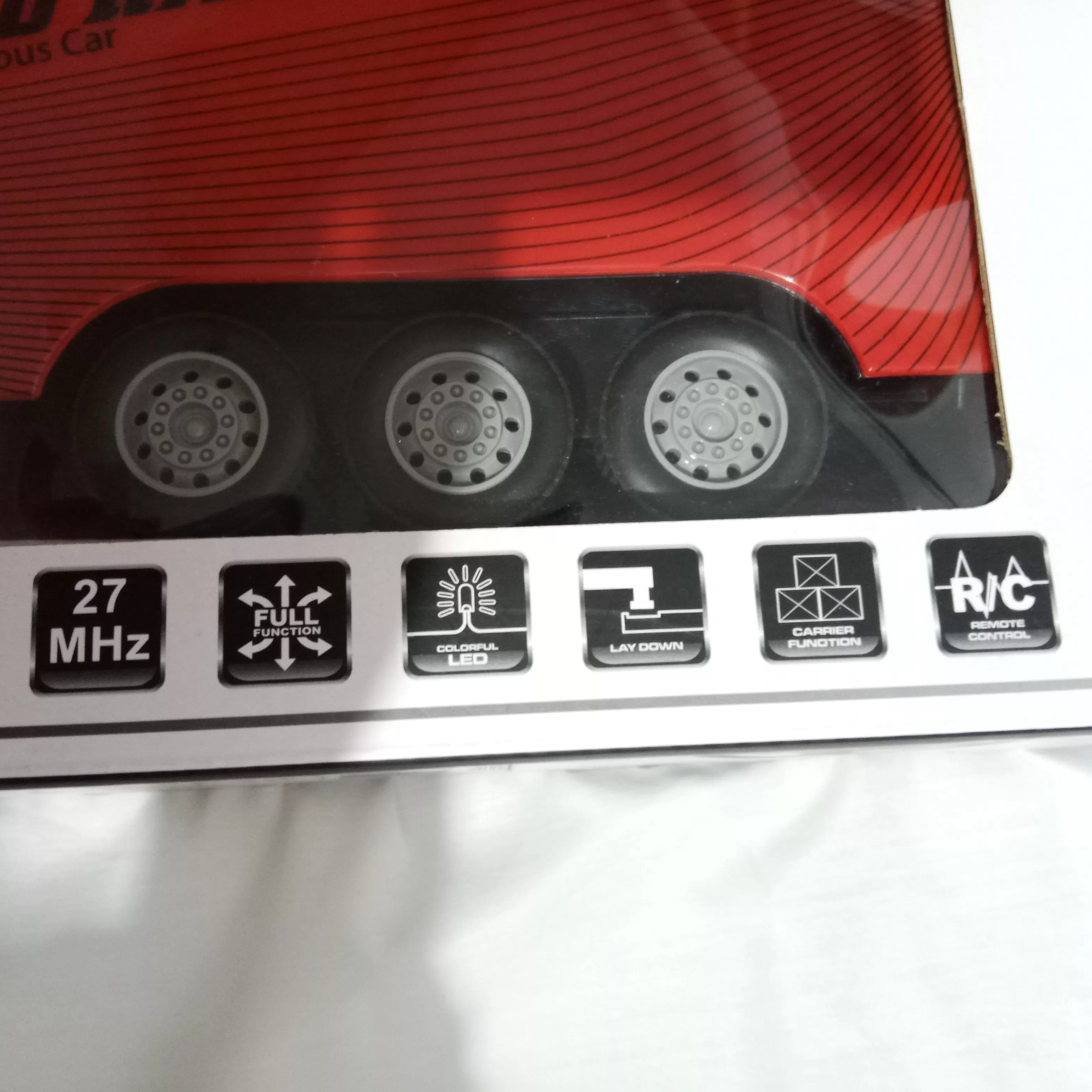 Big 49cm Road Rage Heavy Truck- Steering wheel RC - Rechargeable Battery