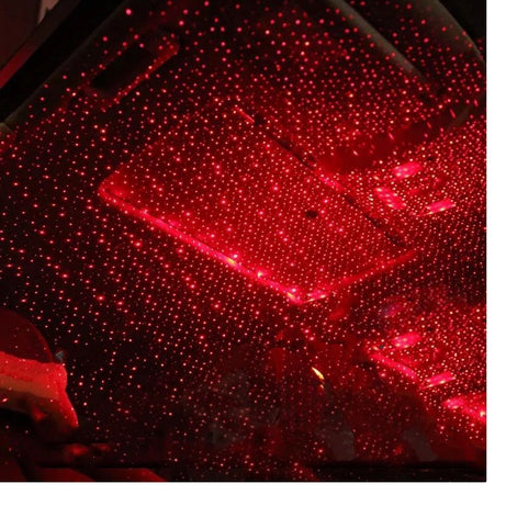 Romantic LED Car Roof Star Night Light Projector Atmosphere Galaxy Lamp USB Decorative Lamp Adjustable Car Interior Decor Light - Oshi.pk - Buy & Sell Online