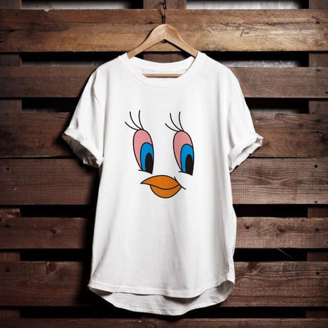 Round Neck Cute Tuti Printed T Shirts Cotton Fabric Soft and Comfortable T shirts For Girls - Oshi.pk - Buy & Sell Online