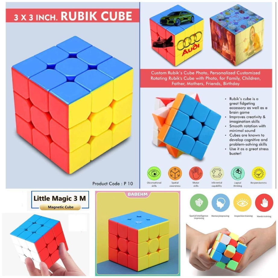 Rubik Cube Stickerless Qiyi Warrior Rubiks Cube Magic Speed Cube Puzzle Toys Rubik's Cube Memory And Responsiveness Rubik Cube Concentration Rubic Cub - Oshi.pk - Buy & Sell Online