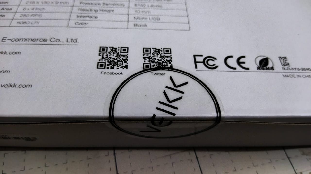 S640 Graphic Tablet Drawing Tablet 6x4 inch Graphics Drawing Tablet Pen Tablet 8192 Levels - Oshi.pk - Buy & Sell Online