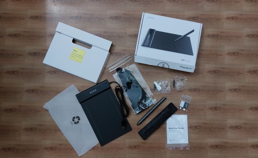 S640 Graphic Tablet Drawing Tablet 6x4 inch Graphics Drawing Tablet Pen Tablet 8192 Levels - Oshi.pk - Buy & Sell Online