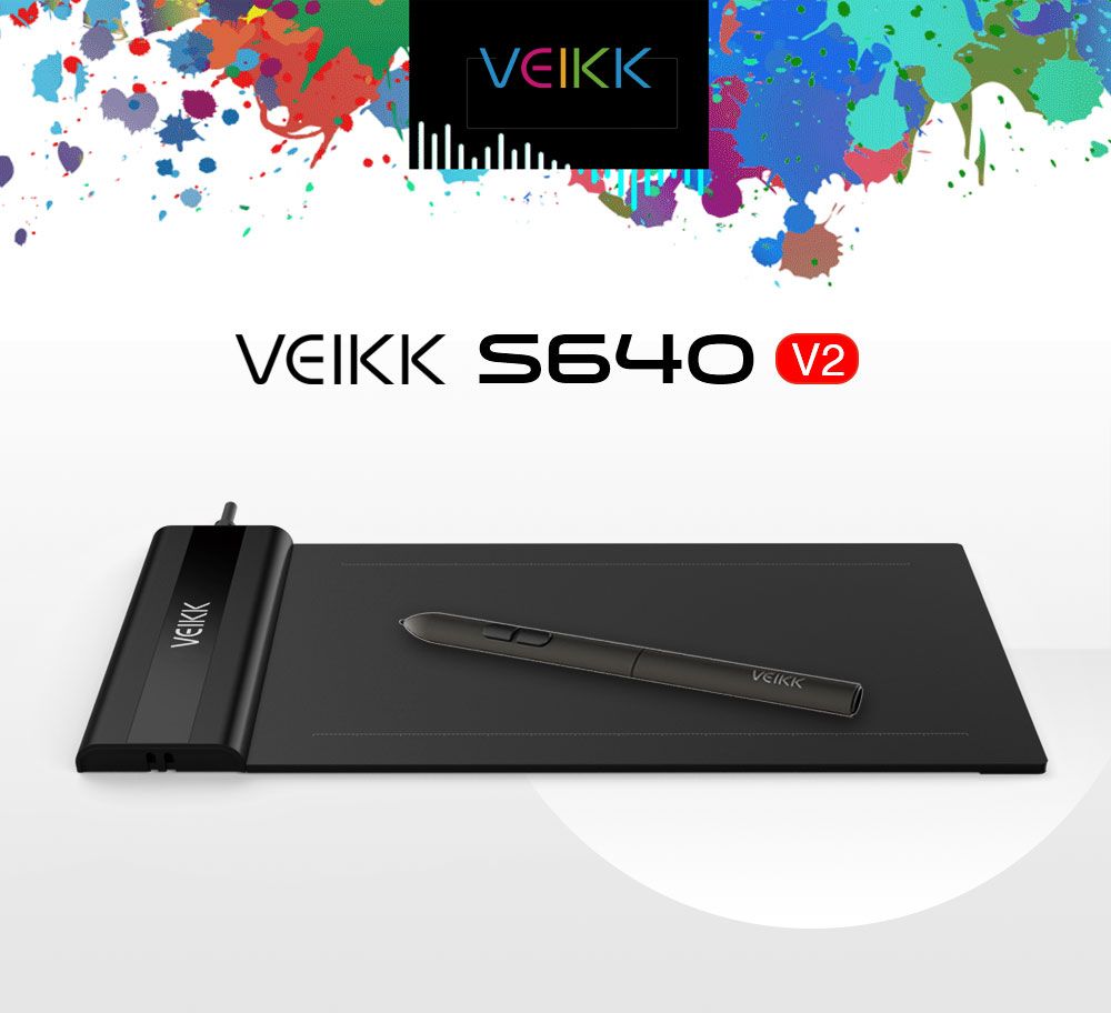 S640 Graphic Tablet Drawing Tablet 6x4 inch Graphics Drawing Tablet Pen Tablet 8192 Levels - Oshi.pk - Buy & Sell Online