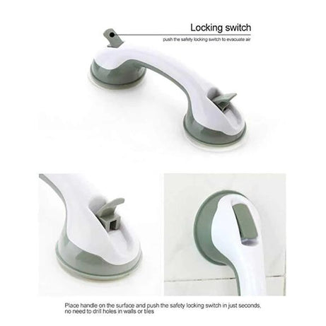 Safety Helping Handle Anti Slip Support Toilet Bathroom Safe Grab Bar Handle - Oshi.pk - Buy & Sell Online