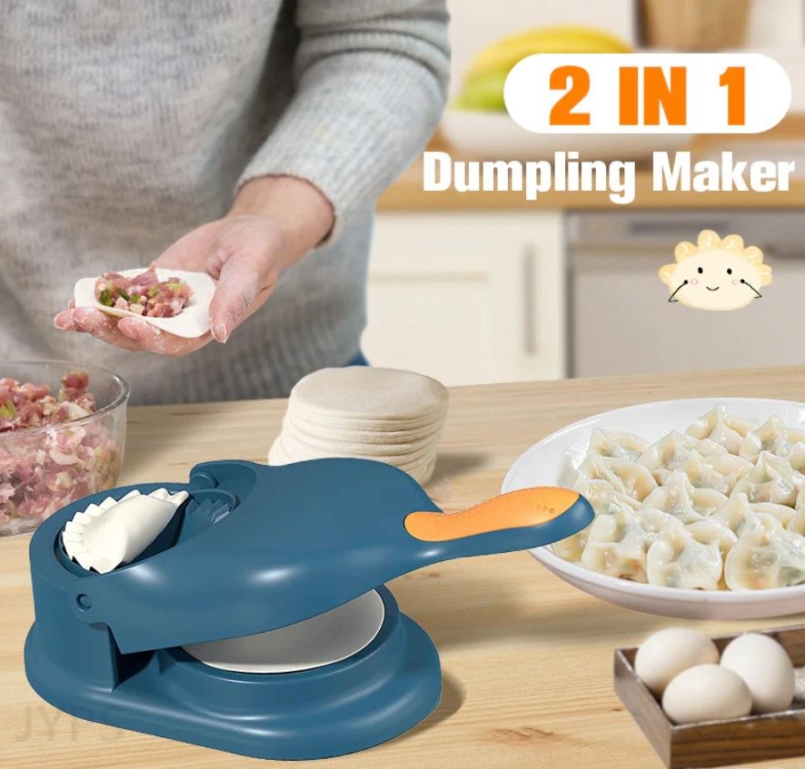 Samosa & Pastry Dough Maker 2 In 1 Dumpling Maker Dumpling Mold Press Machine Dumpling Maker Mould Kitchen Hand Dumpling Making Tools Ravioli - Oshi.pk - Buy & Sell Online