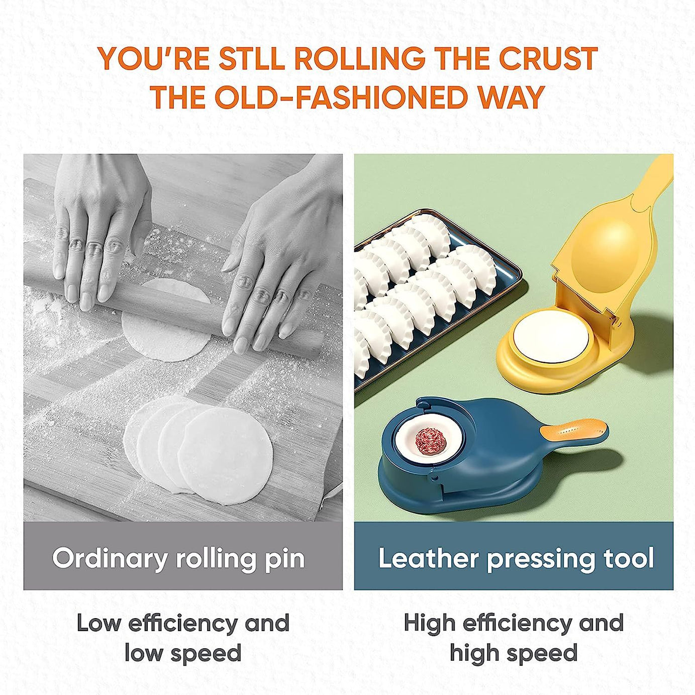 Samosa & Pastry Dough Maker 2 In 1 Dumpling Maker Dumpling Mold Press Machine Dumpling Maker Mould Kitchen Hand Dumpling Making Tools Ravioli - Oshi.pk - Buy & Sell Online