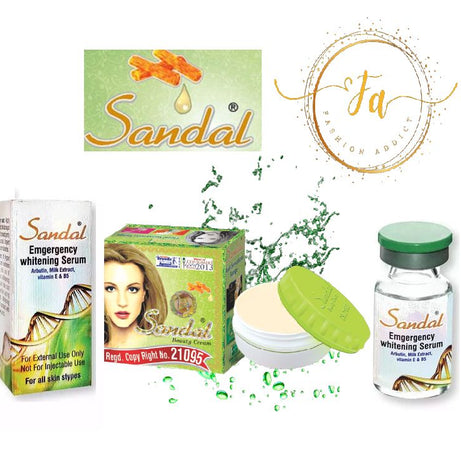 Sandal whitening cream & serum emergency whitening - 2 in 1 - Oshi.pk - Buy & Sell Online