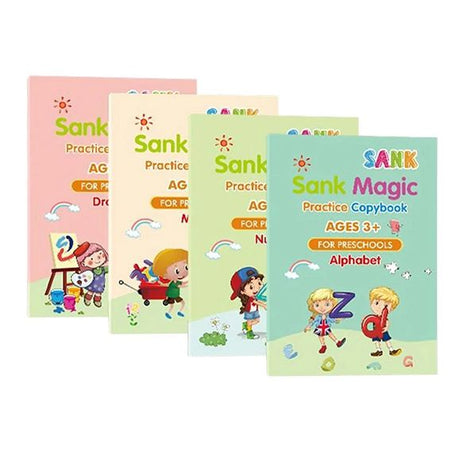 Sank Calligraphy Magic Book | Pack Of 4 Books - Oshi.pk - Buy & Sell Online