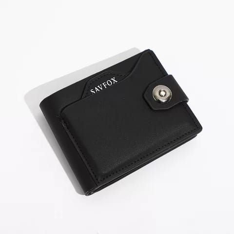 Savfox Outlet Pocket Card Holder Fashionable Pu Leather Wallet for Men (BK & Sons) - Oshi.pk - Buy & Sell Online