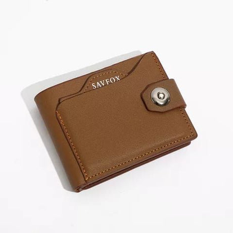 Savfox Outlet Pocket Card Holder Fashionable Pu Leather Wallet for Men (BK & Sons)