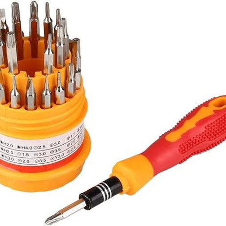 Screwdriver Set, Steel 31 in 1 with 30 Screwdriver Bits, Professional Magnetic Driver Set - Oshi.pk - Buy & Sell Online