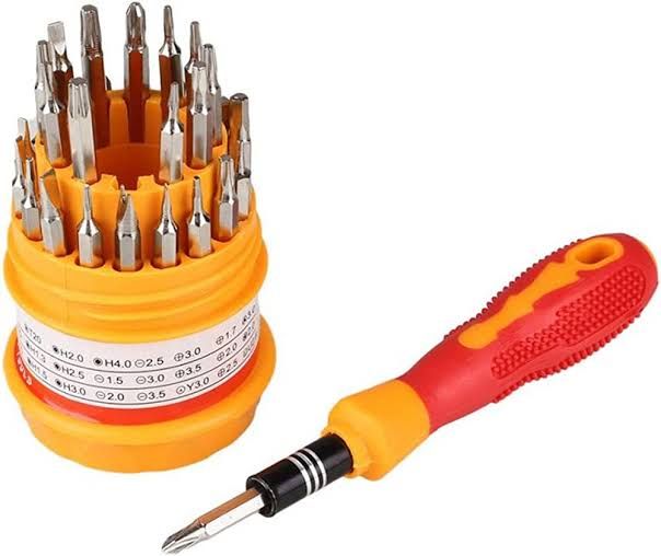 Screwdriver Set, Steel 31 in 1 with 30 Screwdriver Bits, Professional Magnetic Driver Set - Oshi.pk - Buy & Sell Online