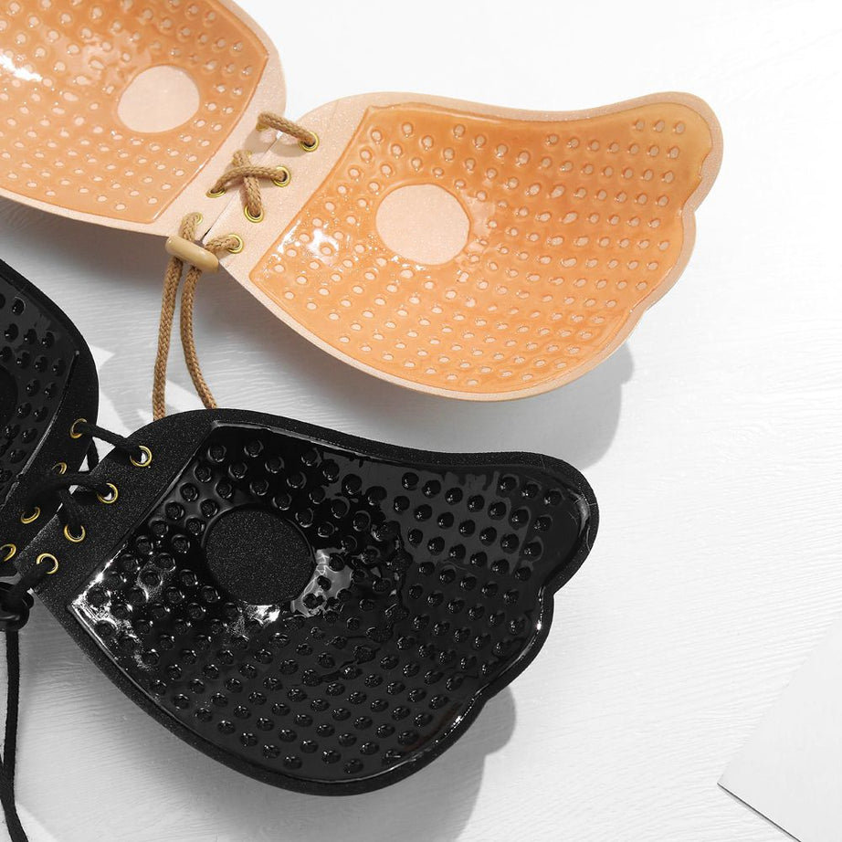 Seamless Wireless Adhesive Stick Strapless Push Up Bra - Oshi.pk - Buy & Sell Online