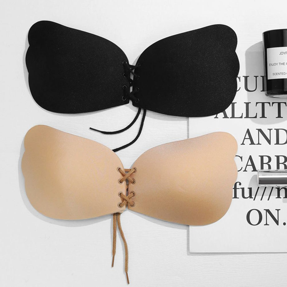 Seamless Wireless Adhesive Stick Strapless Push Up Bra - Oshi.pk - Buy & Sell Online
