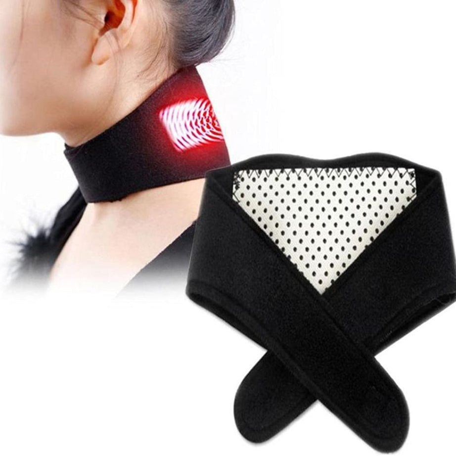 Self Heating Neck Guard Band | Health Care Massage | Pain Relief | Best Quality Product - Oshi.pk - Buy & Sell Online