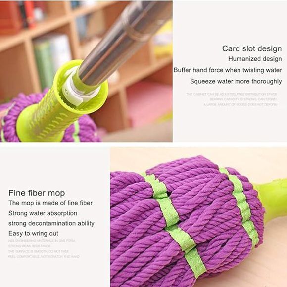 Self Wringing Twist Mop, Microfiber Squeeze Mop - Oshi.pk - Buy & Sell Online