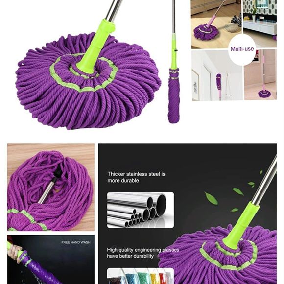 Self Wringing Twist Mop, Microfiber Squeeze Mop - Oshi.pk - Buy & Sell Online