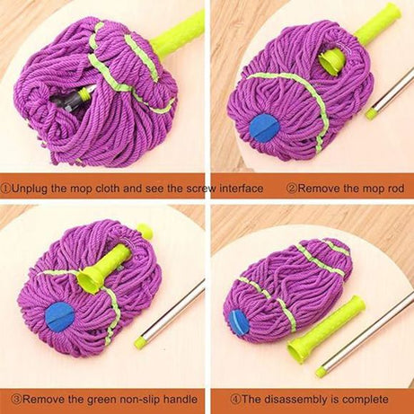 Self Wringing Twist Mop, Microfiber Squeeze Mop - Oshi.pk - Buy & Sell Online