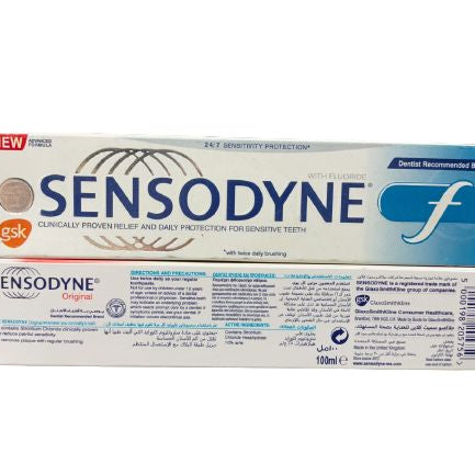 SENSODYNE FLOURIDE TOOTHPASTE 100ML - MADE IN UK - Oshi.pk - Buy & Sell Online