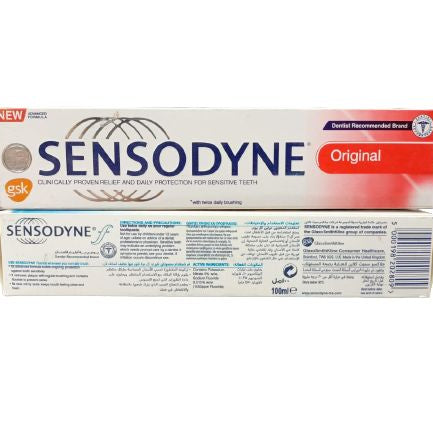 SENSODYNE ORIGINAL TOOTHPASTE 100ML - MADE IN UK - Oshi.pk - Buy & Sell Online