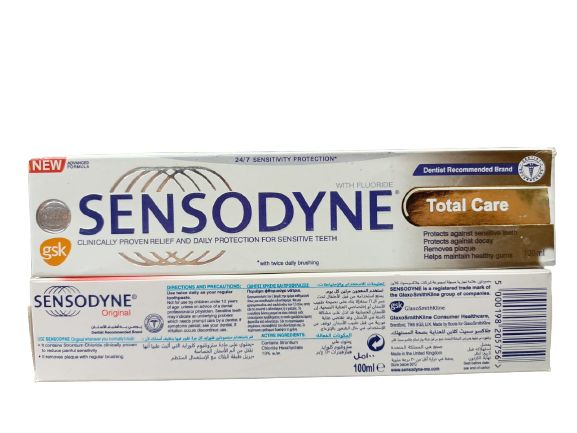 SENSODYNE TOTAL CARE TOOTHPASTE 100ML - MADE IN UK - Oshi.pk - Buy & Sell Online