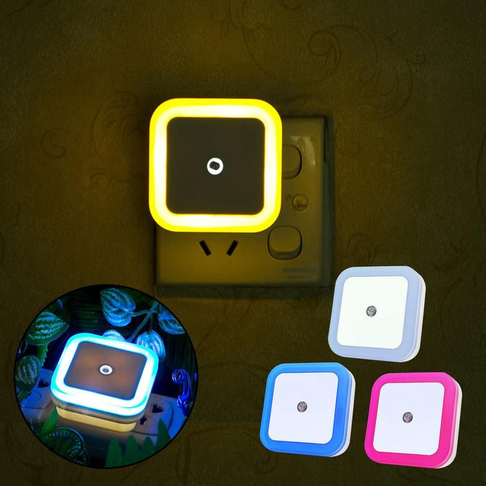 Sensor LED Night Light For Room With Smart Auto ON / Off Led Lamp Kids Bulb Bedroom Cabinet Bathroom Hallway Stairways Or Any Dark Soft Brightness Min - Oshi.pk - Buy & Sell Online