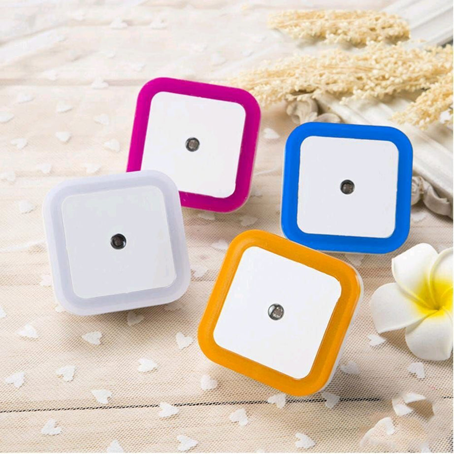 Sensor LED Night Light For Room With Smart Auto ON / Off Led Lamp Kids Bulb Bedroom Cabinet Bathroom Hallway Stairways Or Any Dark Soft Brightness Min - Oshi.pk - Buy & Sell Online