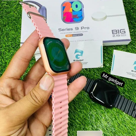 Series 9 Pro Smart Watch Men Women Series 9 Bluetooth Call NFC Wireless Charging Smartwatch - Oshi.pk - Buy & Sell Online