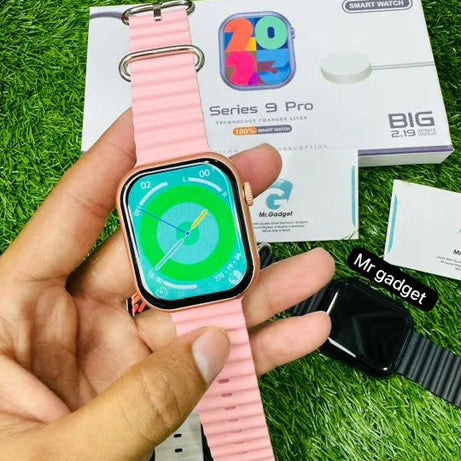 Series 9 Pro Smart Watch Men Women Series 9 Bluetooth Call NFC Wireless Charging Smartwatch - Oshi.pk - Buy & Sell Online