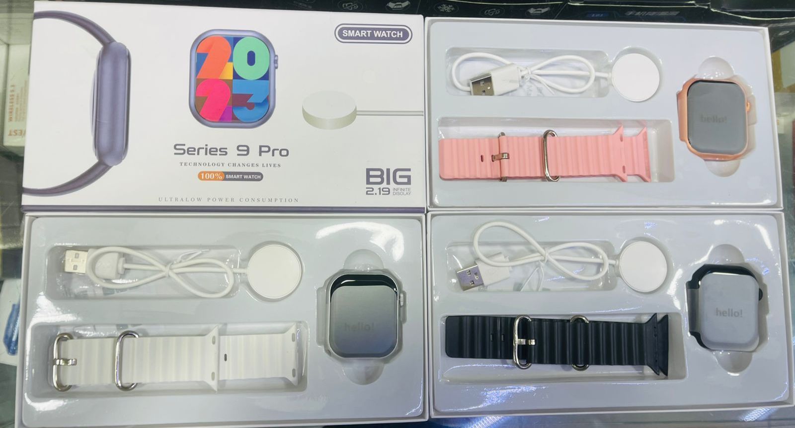 Series 9 Pro Smart Watch Men Women Series 9 Bluetooth Call NFC Wireless Charging Smartwatch - Oshi.pk - Buy & Sell Online