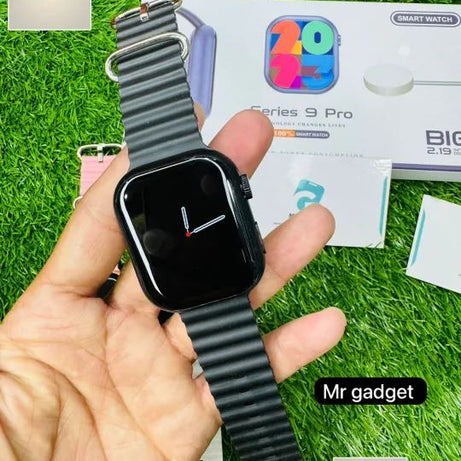 Series 9 Pro Smart Watch Men Women Series 9 Bluetooth Call NFC Wireless Charging Smartwatch - Oshi.pk - Buy & Sell Online