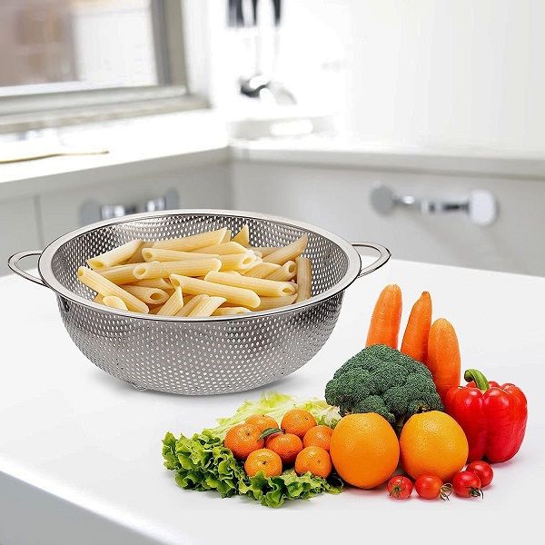Set of 3 Strainer Fruit Drain Rice Mesh Sifter Colander Food Basket - Oshi.pk - Buy & Sell Online