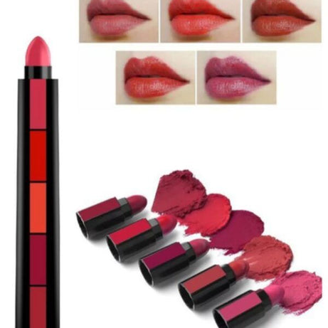 Set of 5 Mini Size Pen Style Matte Lipsticks - Oshi.pk - Buy & Sell Online