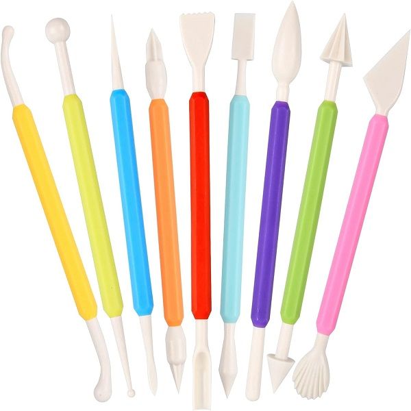 Set Of 9 Pcs 18 shapes Fondant Cake Icing Modelling Crafting Tool - Oshi.pk - Buy & Sell Online
