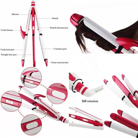 Shinon 3in1 Hair Straightener SH-8088 - Oshi.pk - Buy & Sell Online