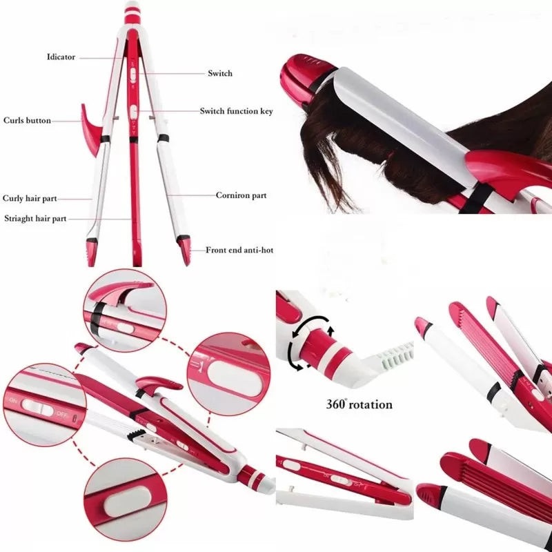 Shinon 3in1 Hair Straightener SH-8088 - Oshi.pk - Buy & Sell Online