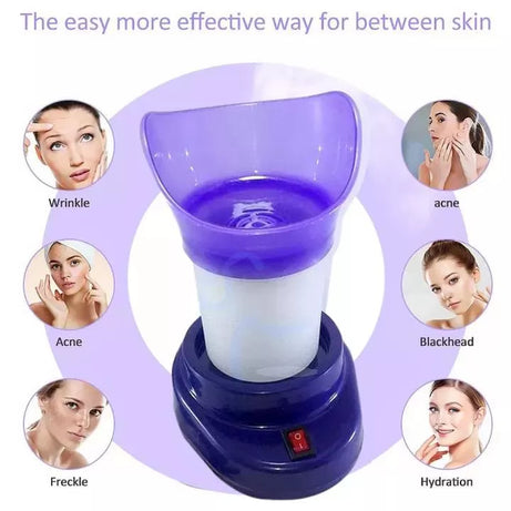 Shinon – The Steam Facial – Steamer and Inhaler for Block Nose & Facial Usage 2 in 1 Massager Tool - Oshi.pk - Buy & Sell Online