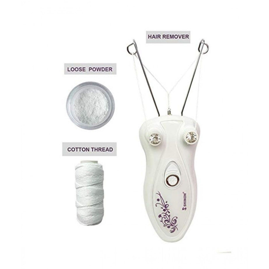 Shinon Rechargeable Epilator Hair Remover Threading Machine For Women - Oshi.pk - Buy & Sell Online