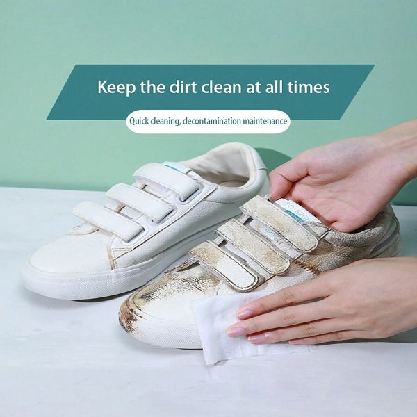 Shoe Shine Wipes Pack Of 80pcs - Oshi.pk - Buy & Sell Online