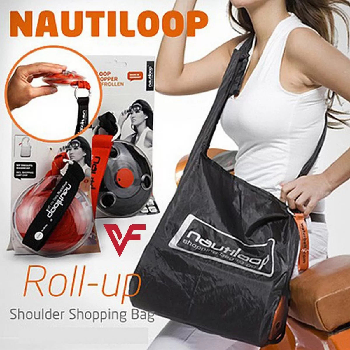 Shopping Bag Roll Up Reusable Shopping Bag Foldable Roll Portable Large Capacity Shopping Bag Grocery Storage Shopping Bag Random Color - Oshi.pk - Buy & Sell Online