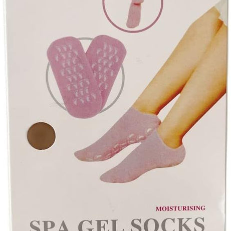 Short Moisturizing Socks, WalTok Cotton Spa Gel Moisture Socks Gel Inner Lining Infused with Essential Oils, Best for Repairing Softeing Dry Cracked F - Oshi.pk - Buy & Sell Online