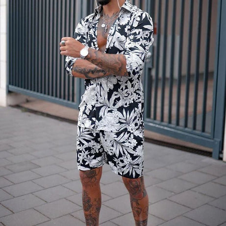 Short printed tracksuit for men (ST-09) - Oshi.pk - Buy & Sell Online