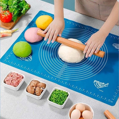 Silicone Baking Roti Mat Non-Stick Fondant Rolling Mat Stretchable - Oshi.pk - Buy & Sell Online