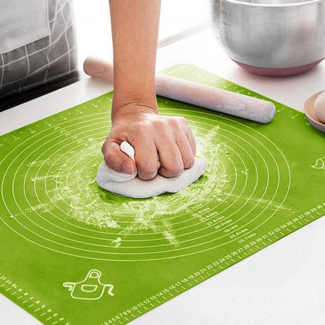 Silicone Baking Roti Mat Non-Stick Fondant Rolling Mat Stretchable - Oshi.pk - Buy & Sell Online