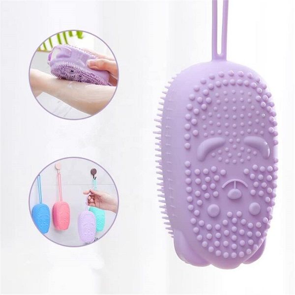 Silicone Bath Body Brush Body Scrubber Sponge - Oshi.pk - Buy & Sell Online