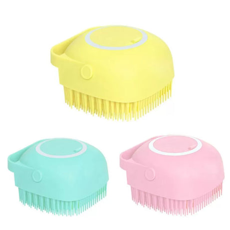 Silicone Bath Brushes. Body Scrubber with Soap Dispenser for Shower, by jf shopping hub - Oshi.pk - Buy & Sell Online