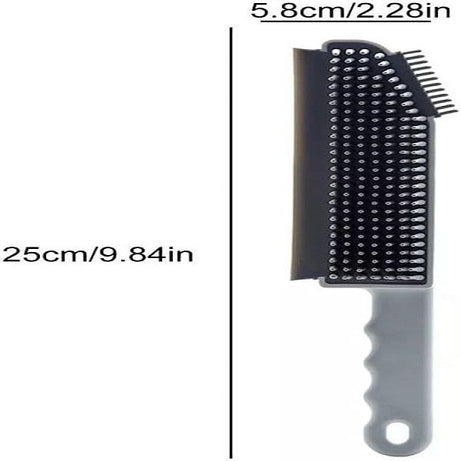 Silicone Cleaning Scraper Brush 3 in 1 Grout Cleaning Brush - Oshi.pk - Buy & Sell Online