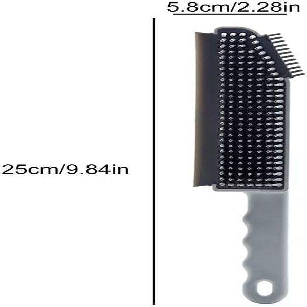 Silicone Cleaning Scraper Brush 3 in 1 Grout Cleaning Brush - Oshi.pk - Buy & Sell Online