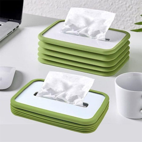 Silicone Folding Tissue Box Free Retractable Capacity - Oshi.pk - Buy & Sell Online